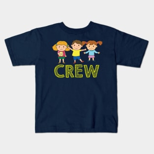 Children Crew Childrens Kindergarten Childs Kids T-Shirt